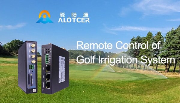 Remote Control of Golf Irrigation System