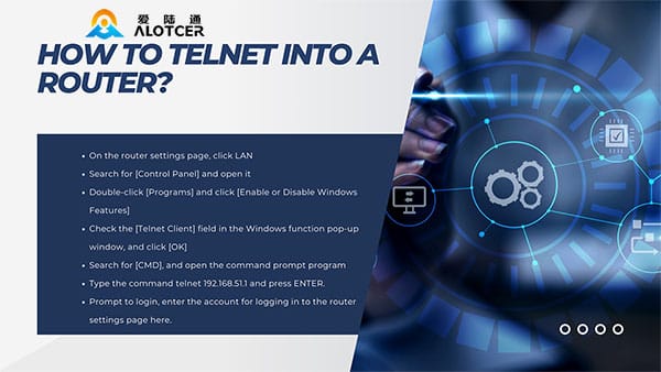 How to Telnet Into a Router