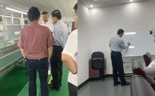 Malaysian agents made a special visit